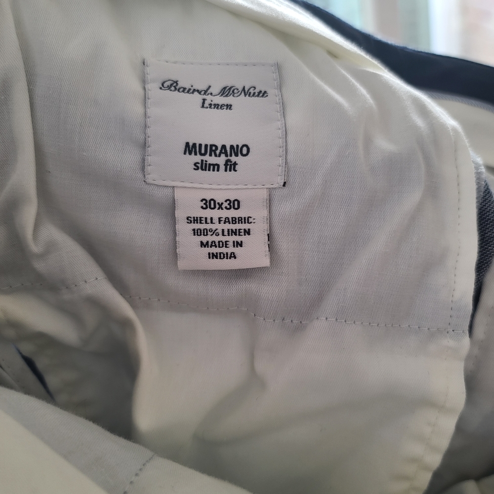 Baird Mcnutt Murano 3 piece suit Slim Fit Small - Picture 4 of 5